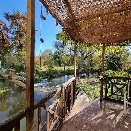 Willa La Roulotte Du Moulin De Palet Baugé Zewnętrze zdjęcie
