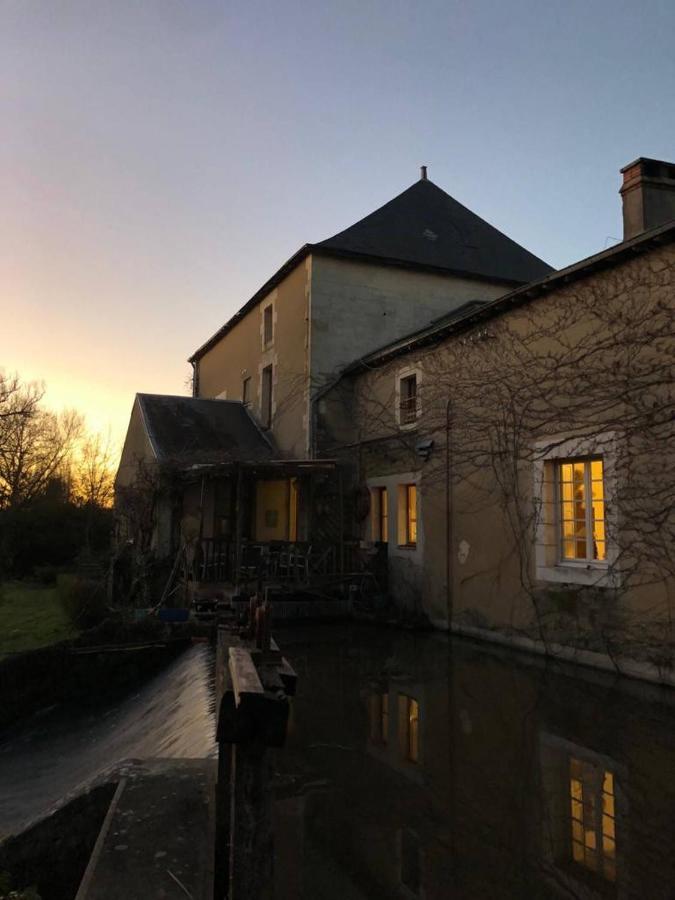 Willa La Roulotte Du Moulin De Palet Baugé Zewnętrze zdjęcie
